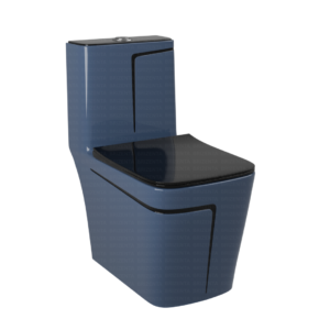One-Piece Toilet (Commode) with 9-Inch S Trap Outlet BR2009