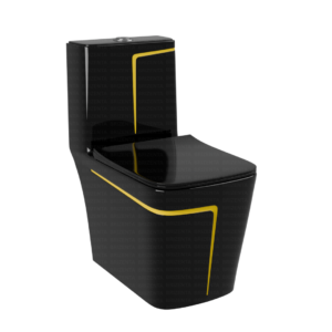 One-Piece Toilet (Commode) with 9-Inch S Trap Outlet BR2010