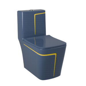 One-Piece Toilet (Commode) with 9-Inch S Trap Outlet BR2013