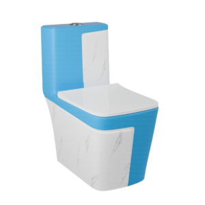 One-Piece Toilet (Commode) with 9-Inch S Trap Outlet BR2018