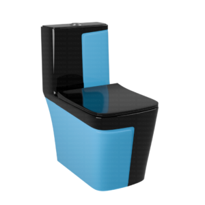 One-Piece Toilet (Commode) with 9-Inch S Trap Outlet BR2019