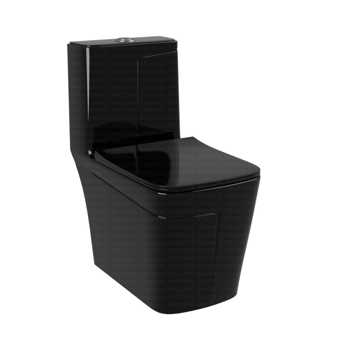 One-Piece Toilet (Commode) with 9-Inch S Trap Outlet BR2022