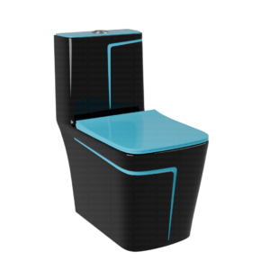 One-Piece Toilet (Commode) with 9-Inch S Trap Outlet BR2027