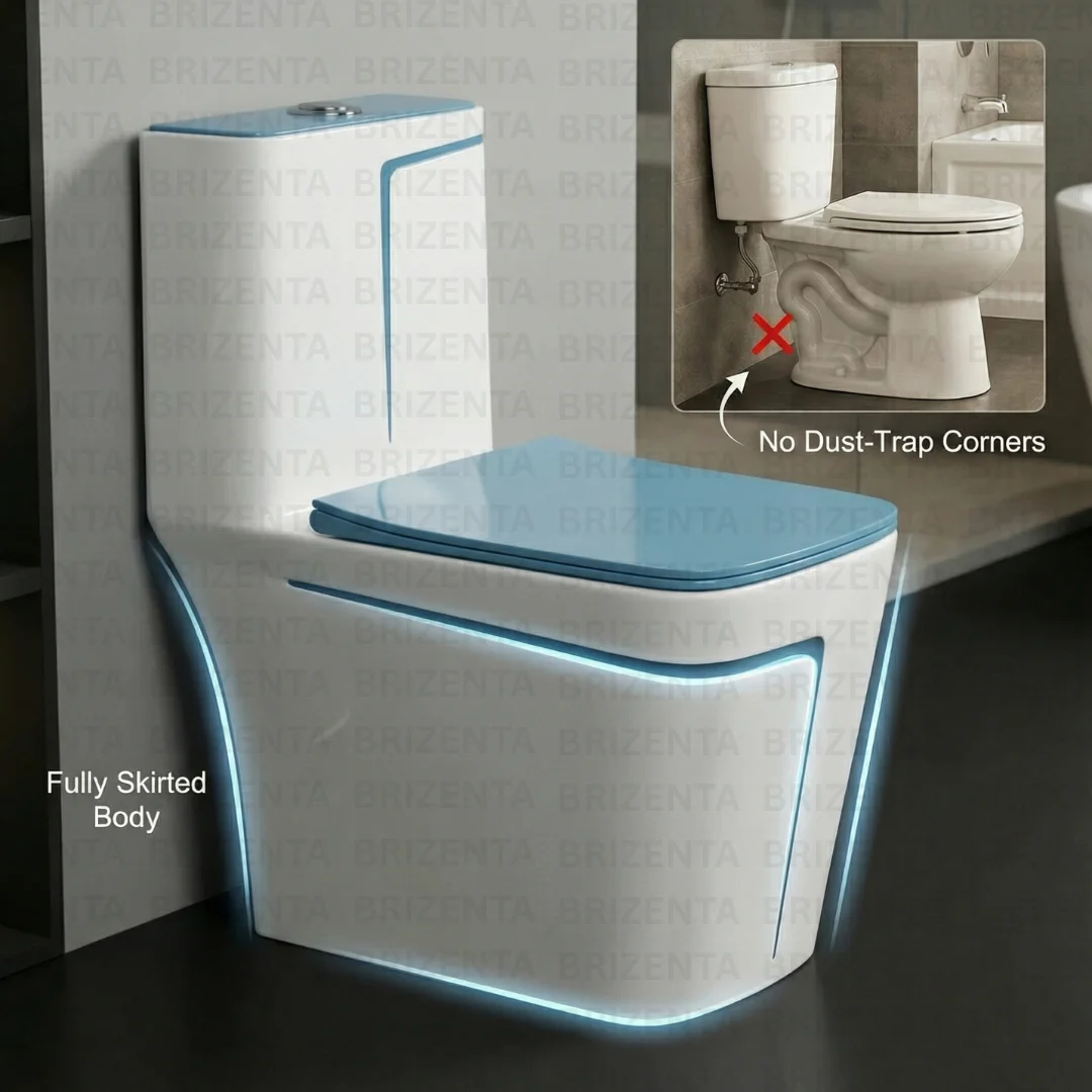 P-Trap One piece Closet (Commode) BR2003