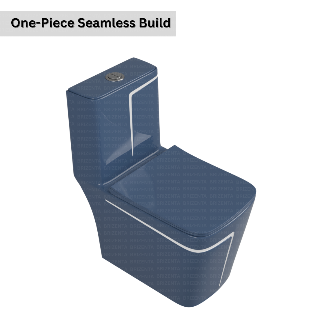 One-Piece Toilet (Commode) with 9-Inch S Trap Outlet BR2011