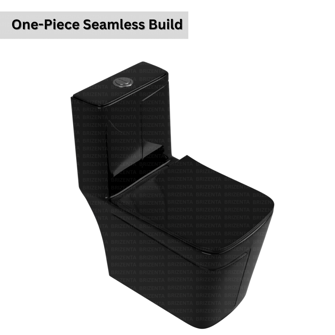 One-Piece Toilet (Commode) with 9-Inch S Trap Outlet BR2022