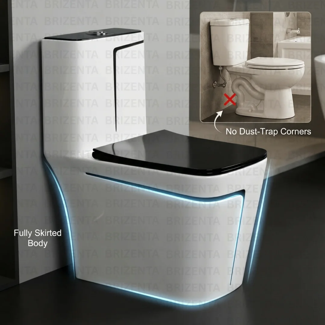P-Trap One piece Closet (Commode) BR2001