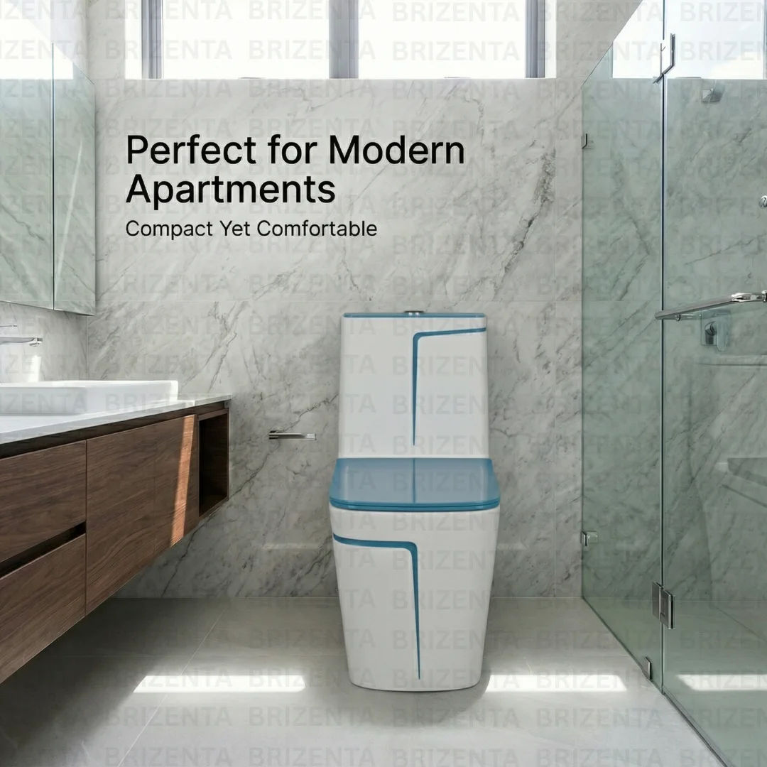 P-Trap One piece Closet (Commode) BR2003