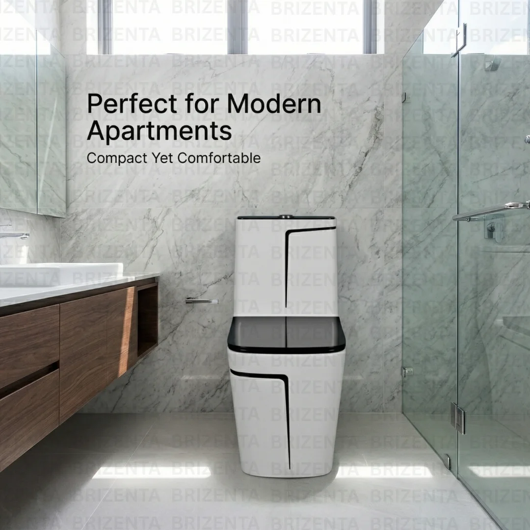 P-Trap One piece Closet (Commode) BR2001
