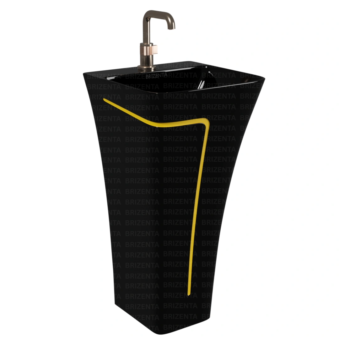One Piece Pedestal Wash Basin BR110