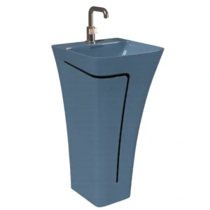 One Piece Pedestal Wash Basin BR109