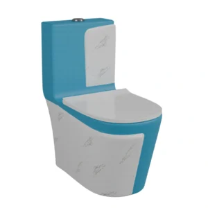 One-Piece Toilet (Commode) with 9-Inch S Trap Outlet BR1018