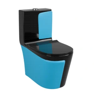 One-Piece Toilet (Commode) with 9-Inch S Trap Outlet BR1019