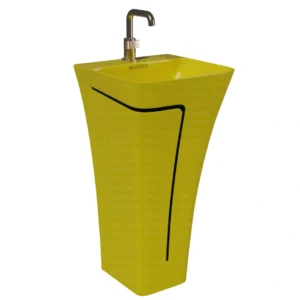 One Piece Pedestal Wash Basin BR123
