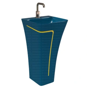 One Piece Pedestal Wash Basin BR126