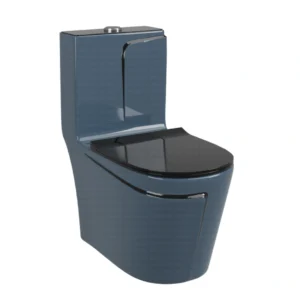 One-Piece Toilet (Commode) with 9-Inch S Trap Outlet BR1009