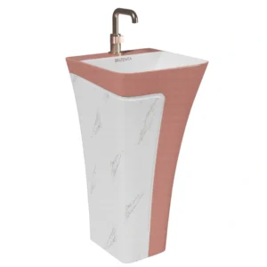 One Piece Pedestal Wash Basin BR115